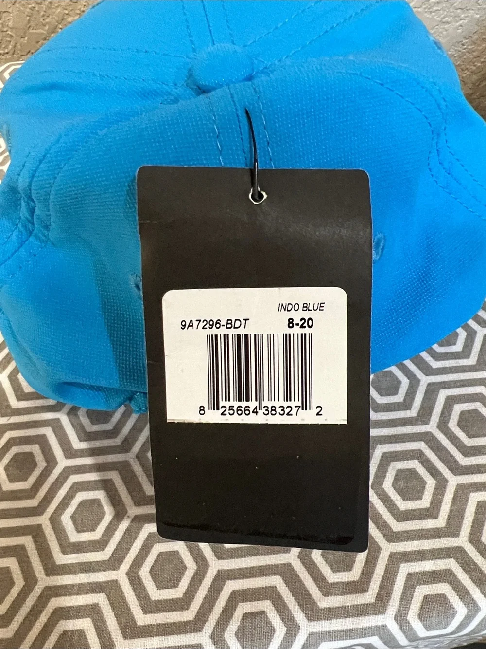 Hurley youth H20-dri indigo blue with White Logo